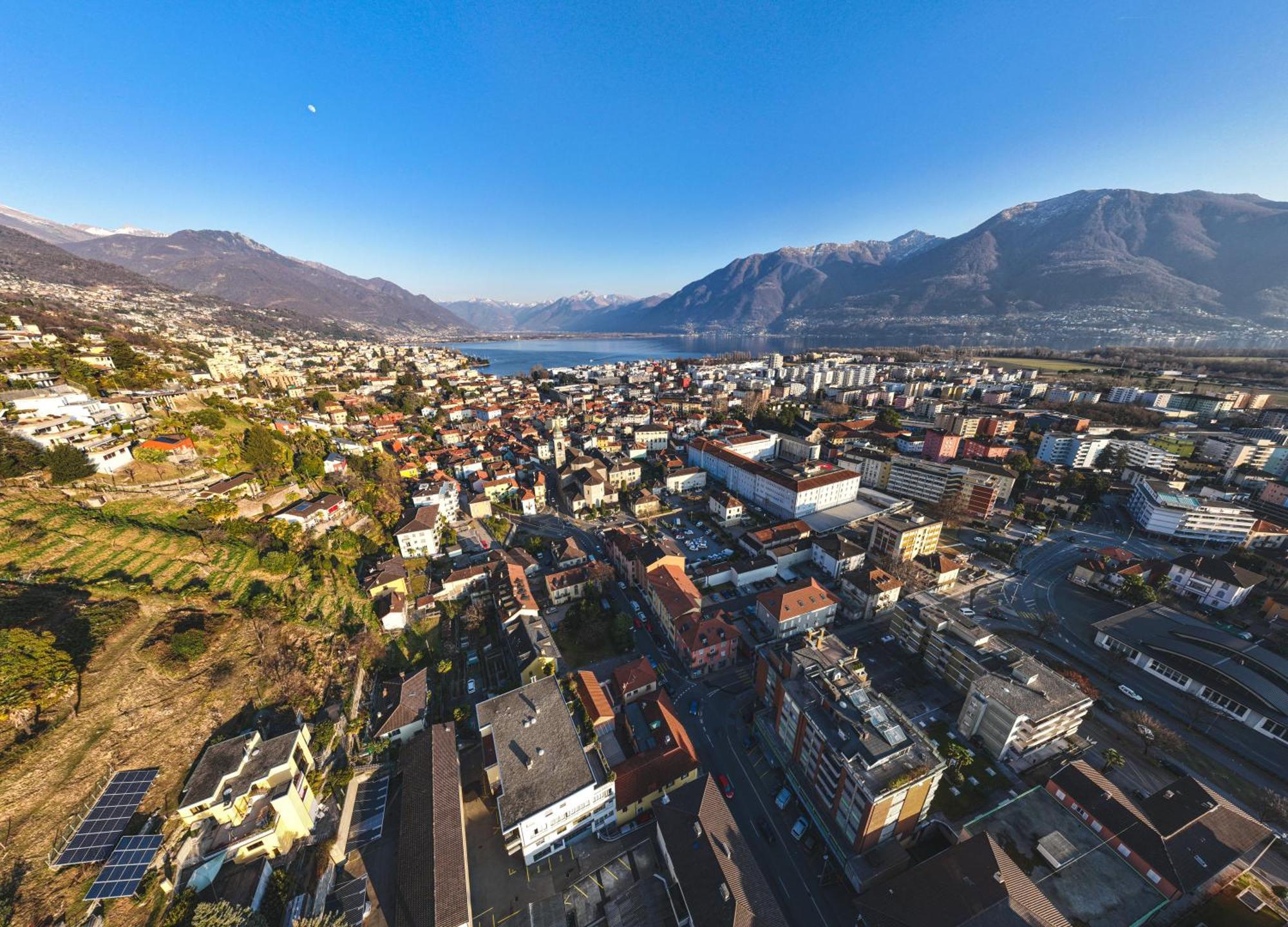 Ferienwohnung Loft Dv2 - Bellissimo Loft In Citta Vecchia Locarno Exterior foto